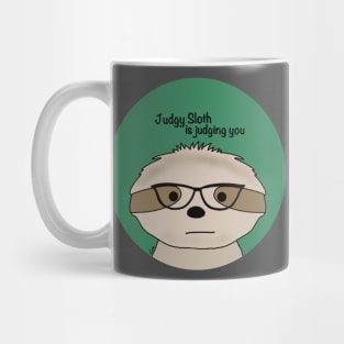 Judgy Sloth Mug